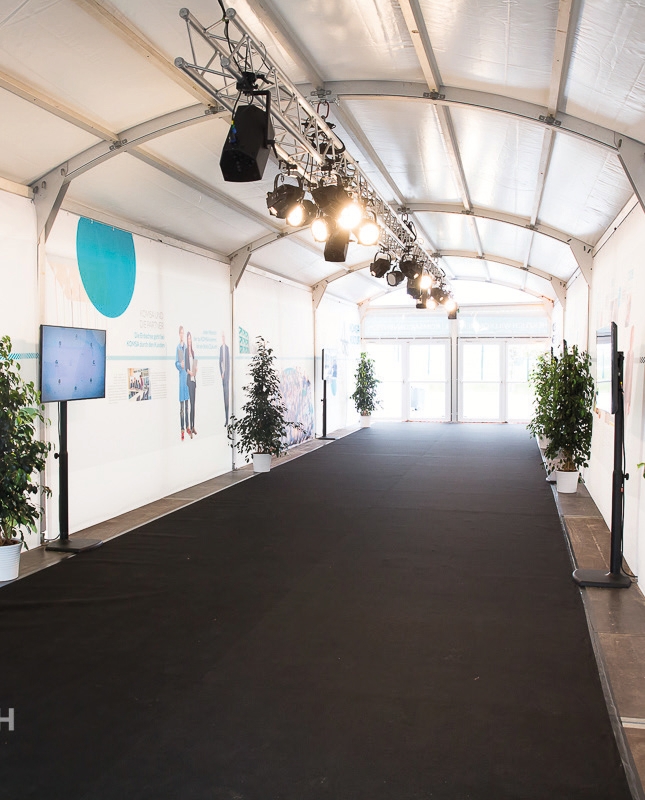 Bogenhalle 5 x 25/ 2,38 m